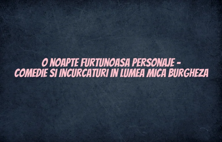 nume de personaje negative