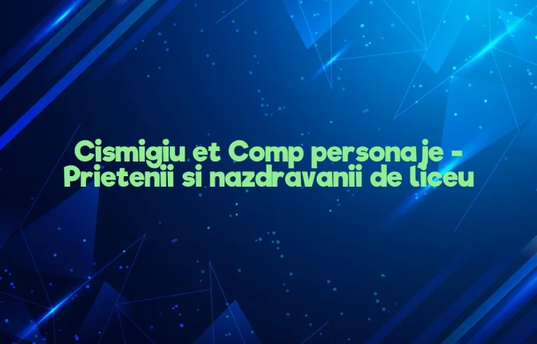 cismigiu et comp personaje