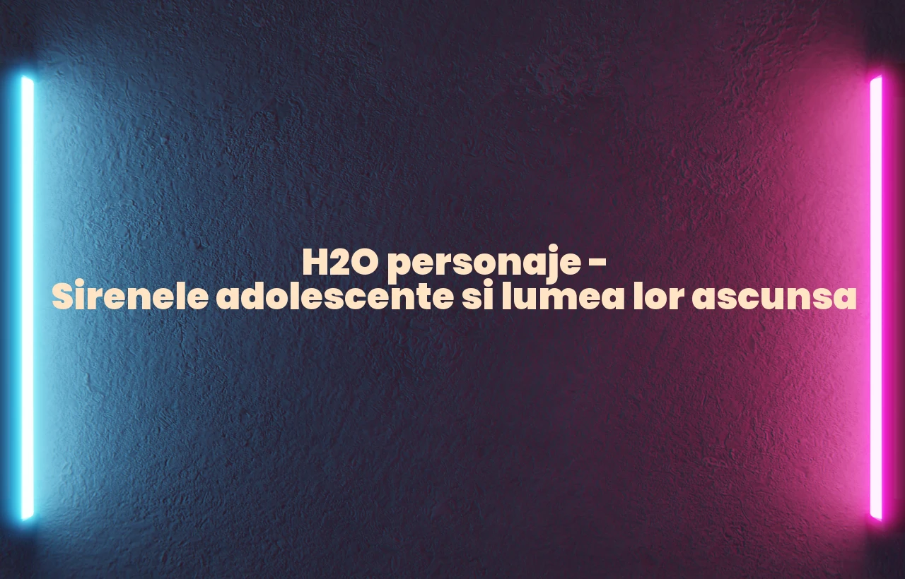 h2o personaje