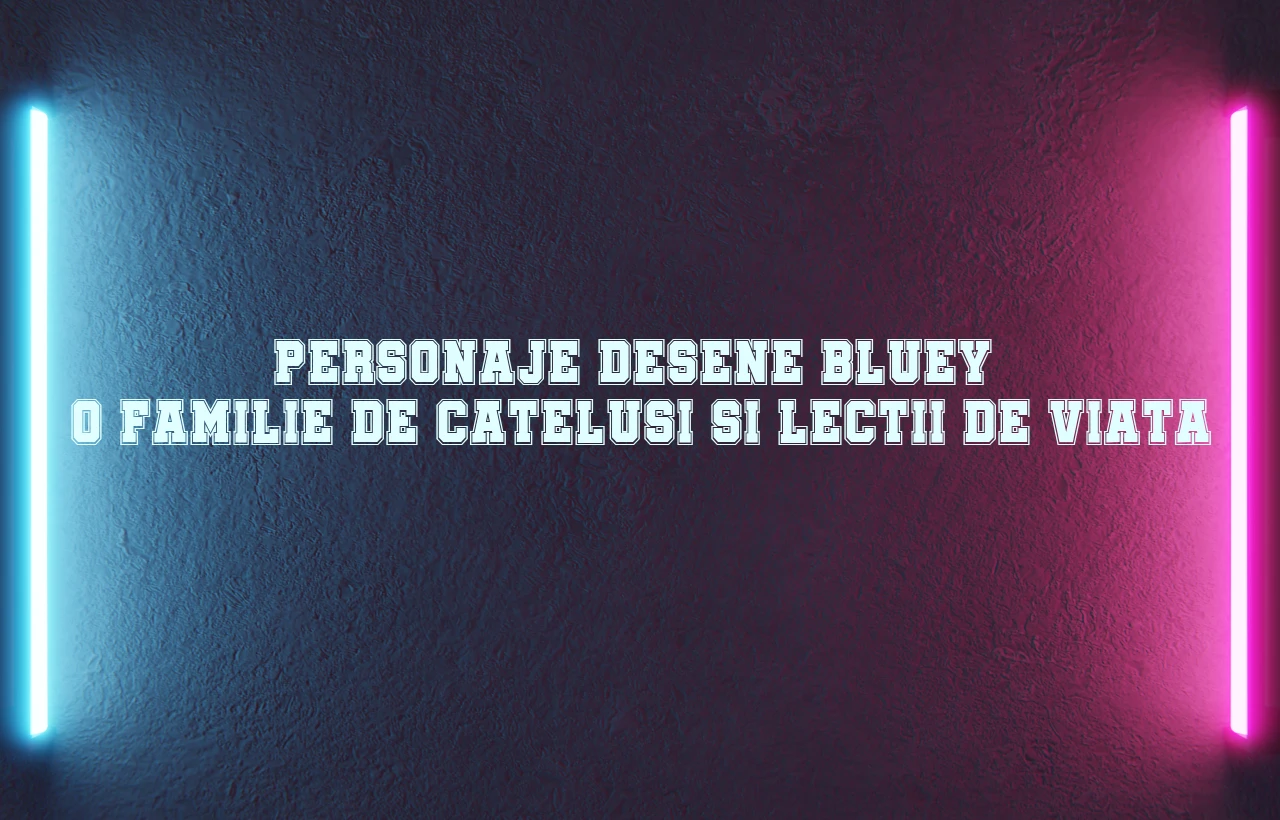 personaje desene bluey