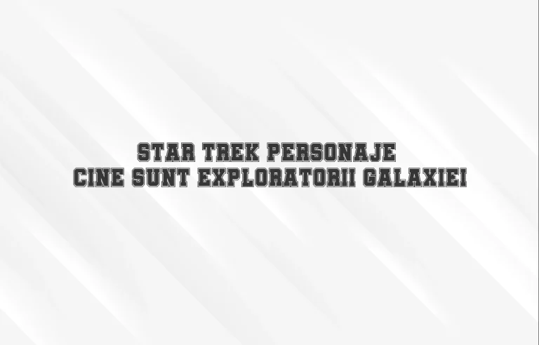 star trek personaje
