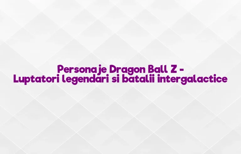personaje dragon ball z