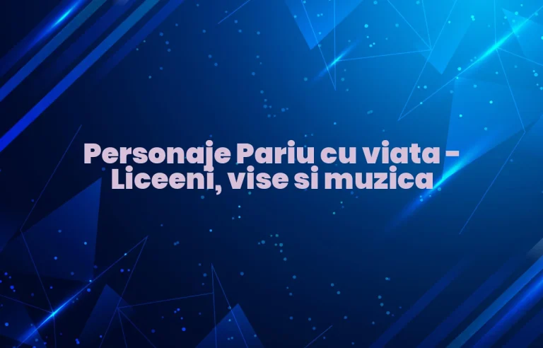 personaje pariu cu viata