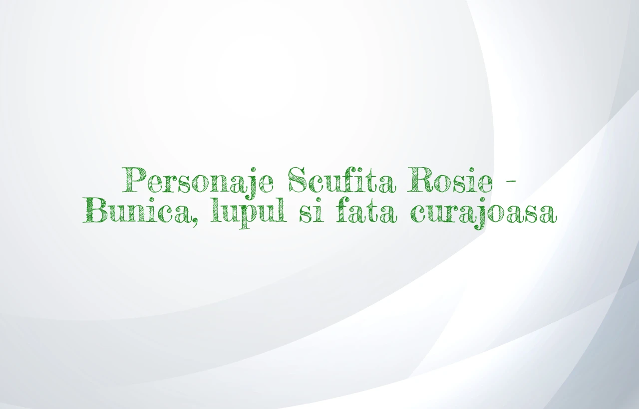 personaje scufita rosie