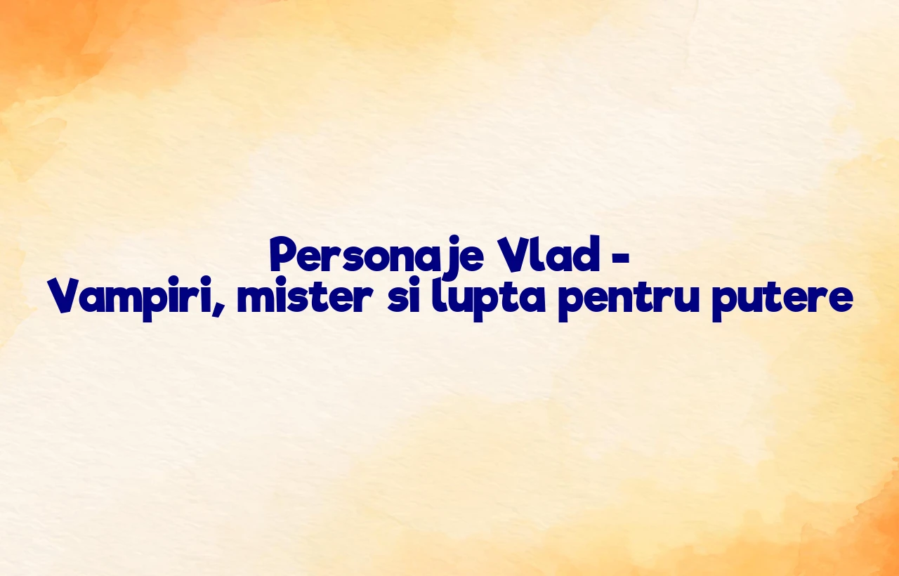 personaje vlad